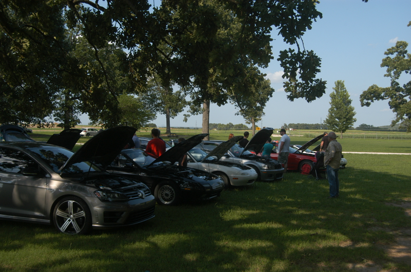 Non-rotary and non mazda cars were definitely welcomed.